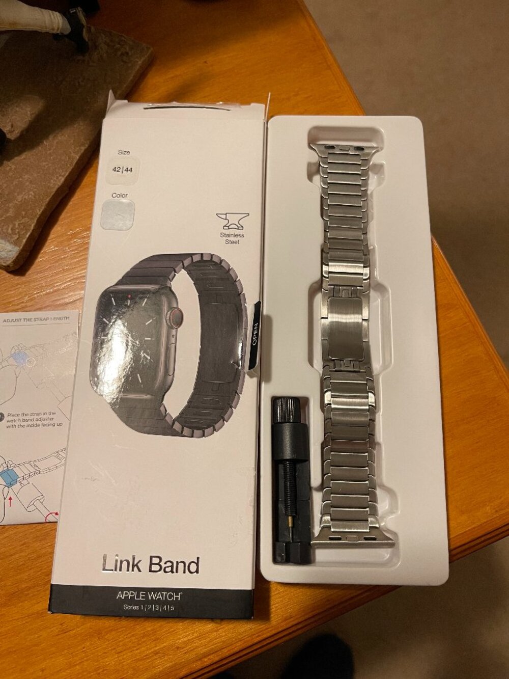 Stainless Steel Watch Band for Apple Watch (Series 1 - 6)
